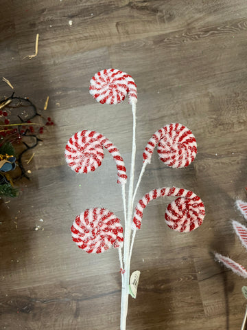 Candy swirl pick