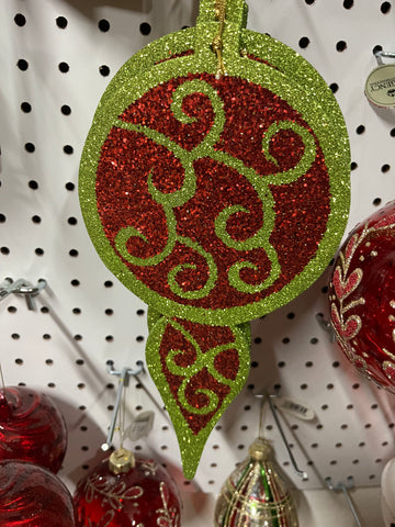 Swirl Lg Ornament
